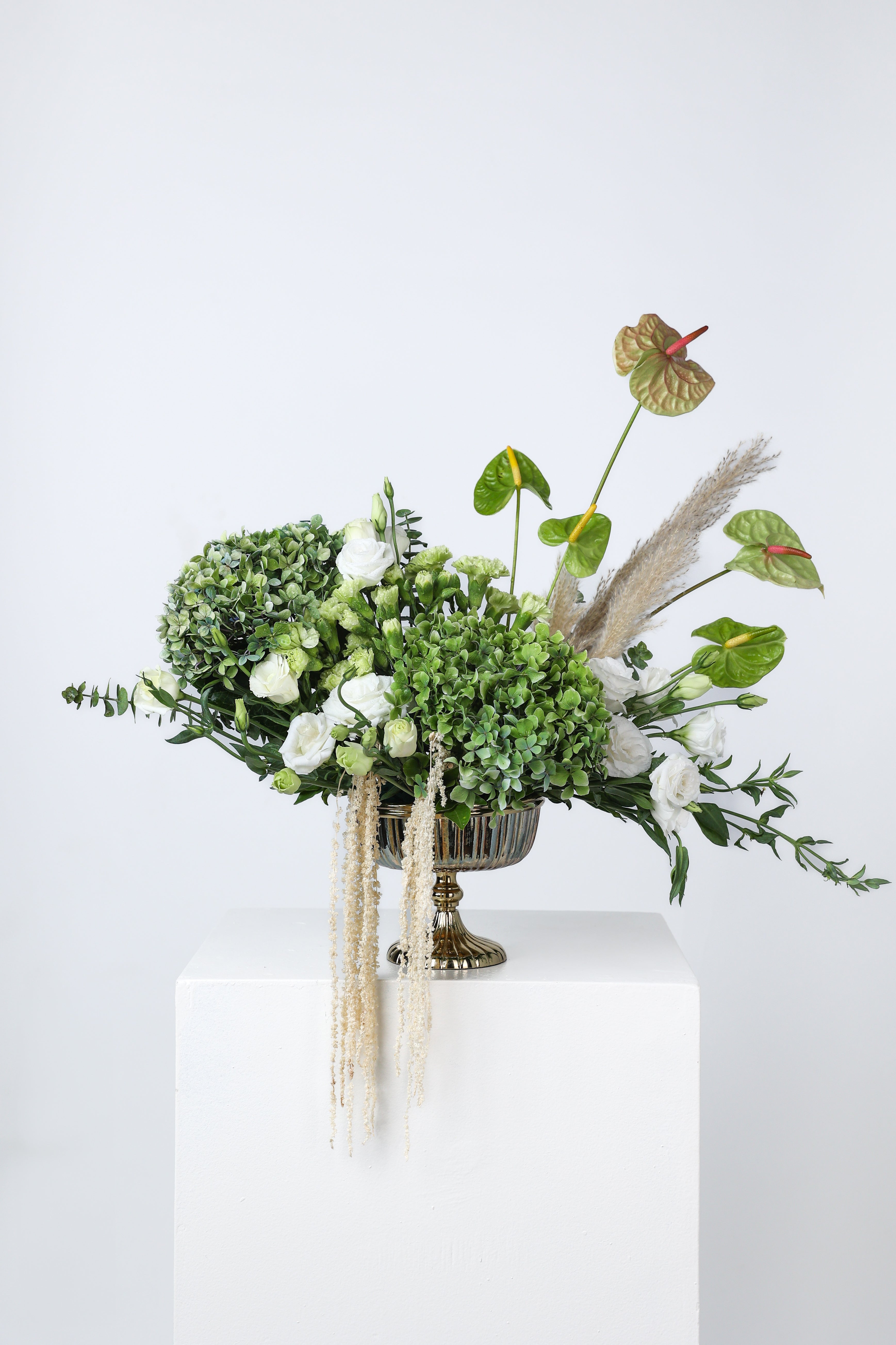 Greens, Whites & Quiet Things